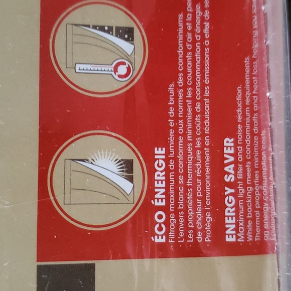 NWT.  Slate coloured Blackout curtains. - Picture 3 of 7